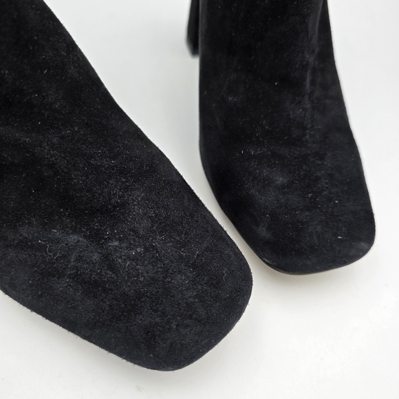 Sam Edelman Codie Booties, Black Suede, Women's Size 6.5 - Picture 4 of 12